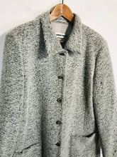 Load image into Gallery viewer, Gerry Weber Women&#39;s Wool Alpaca Trench Coat | UK14 | Grey
