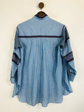 Load image into Gallery viewer, Zadig &amp; Voltaire Women&#39;s Embroidered Tunic Blouse | XS UK6-8 | Blue
