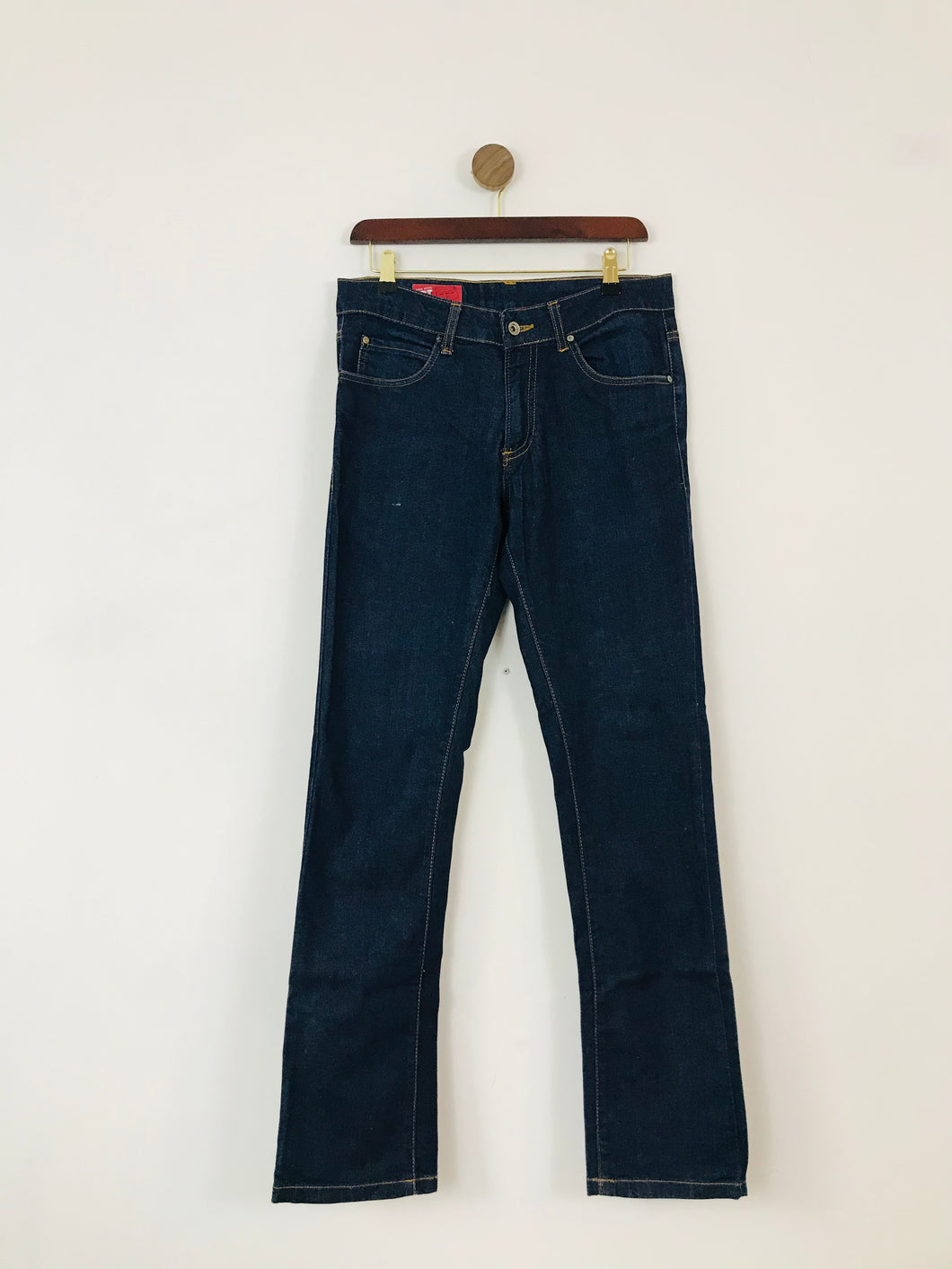 Zara Women’s Vintage Straight Leg Jeans | 40 UK12 | Blue