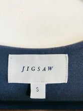 Load image into Gallery viewer, Jigsaw Women&#39;s Silk Layered Shift Dress | S UK8 | Blue
