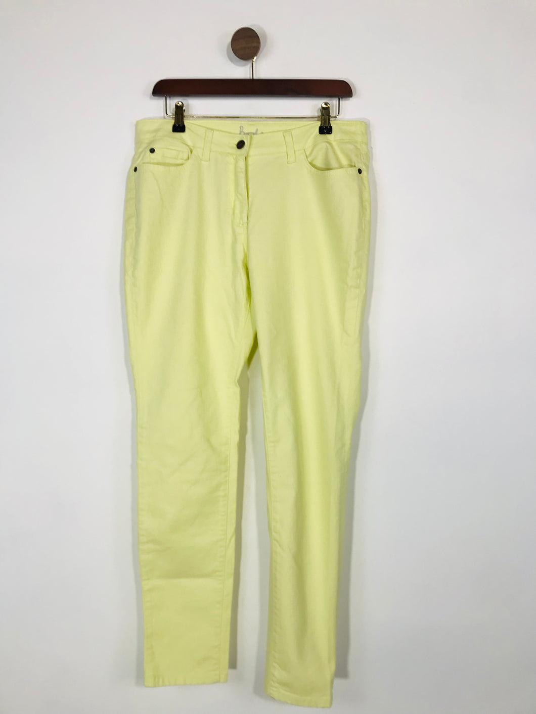 Boden Women's Casual Trousers | UK14 | Yellow