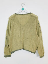 Load image into Gallery viewer, East Women’s Cottage Style Knitted Cardigan | UK 12-14 M/L | Brown
