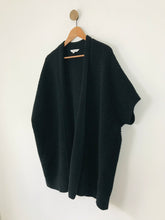 Load image into Gallery viewer, L.K.Bennett Women’s Merino Short Sleeve Long Cardigan | S UK8 | Black
