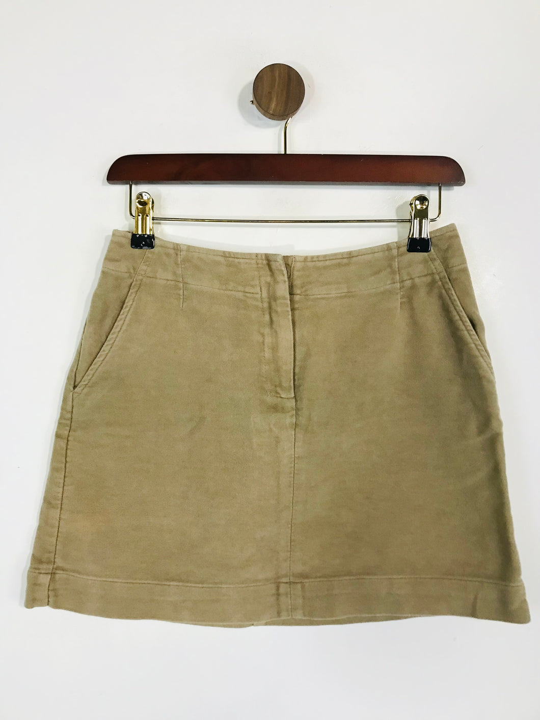 Jigsaw Women's Corduroy Mini Skirt | UK8 | Beige
