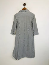 Load image into Gallery viewer, Comptoir des Cotonniers Women&#39;s Striped Shirt Dress | EU38 UK10 | White
