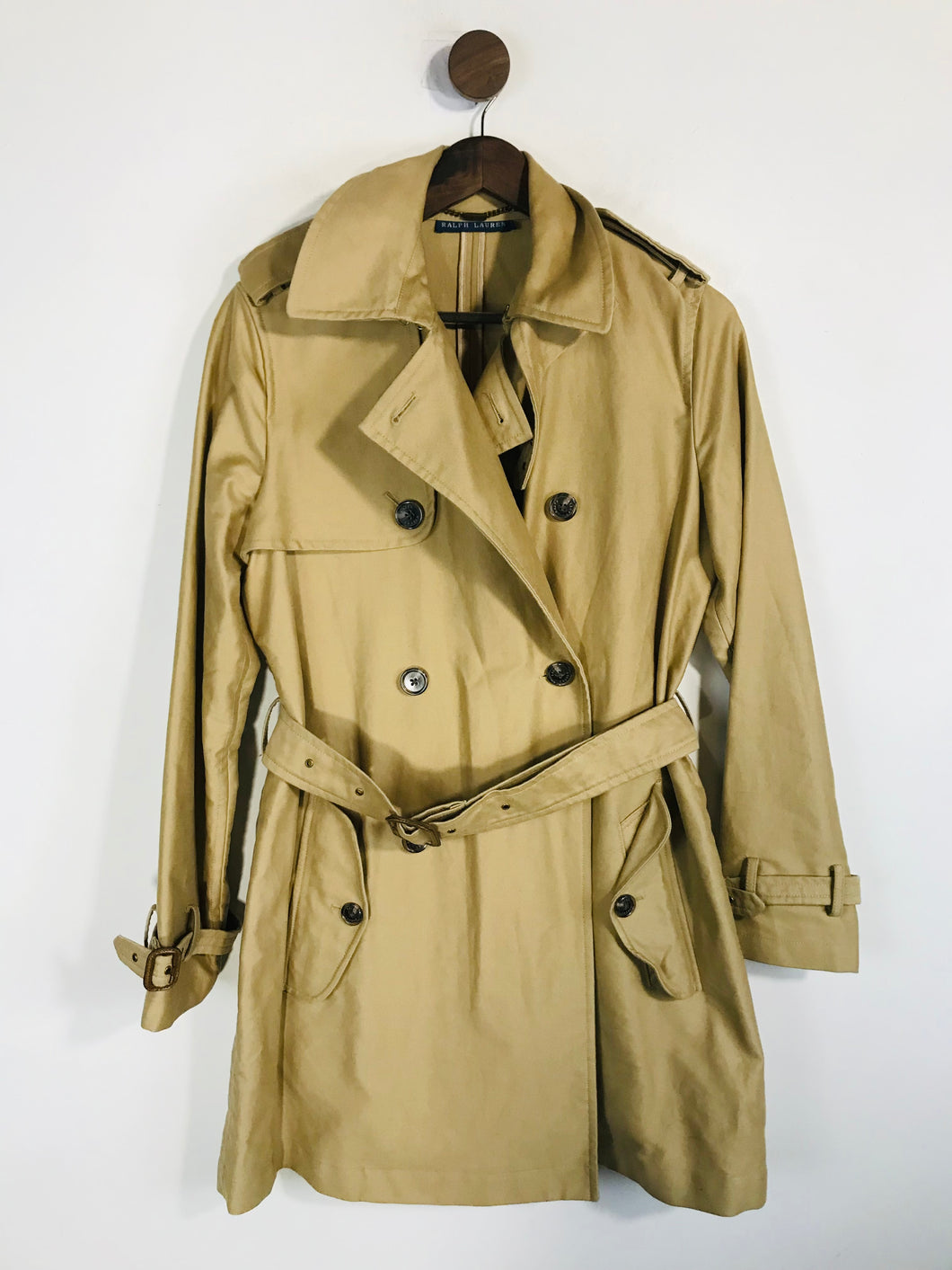 Ralph Lauren Women's Cotton Trench Coat | US8 UK12 | Beige