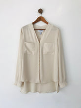 Load image into Gallery viewer, Joseph Ribkoff Women&#39;s Button Up Blouse | UK16 | Beige
