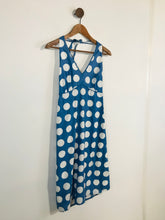 Load image into Gallery viewer, Boden Women&#39;s Polka Dot Halter Neck A-Line Dress | UK10  | Blue
