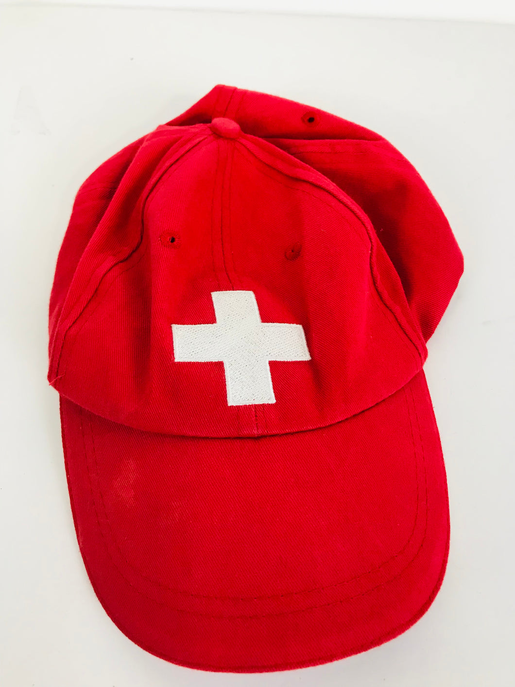 Switzerland Kid's Logo Cap Hat | 12 Years | Red