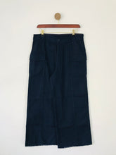 Load image into Gallery viewer, Anthropologie Women’s Wide Leg Trousers Culottes | UK12 | Navy Blue
