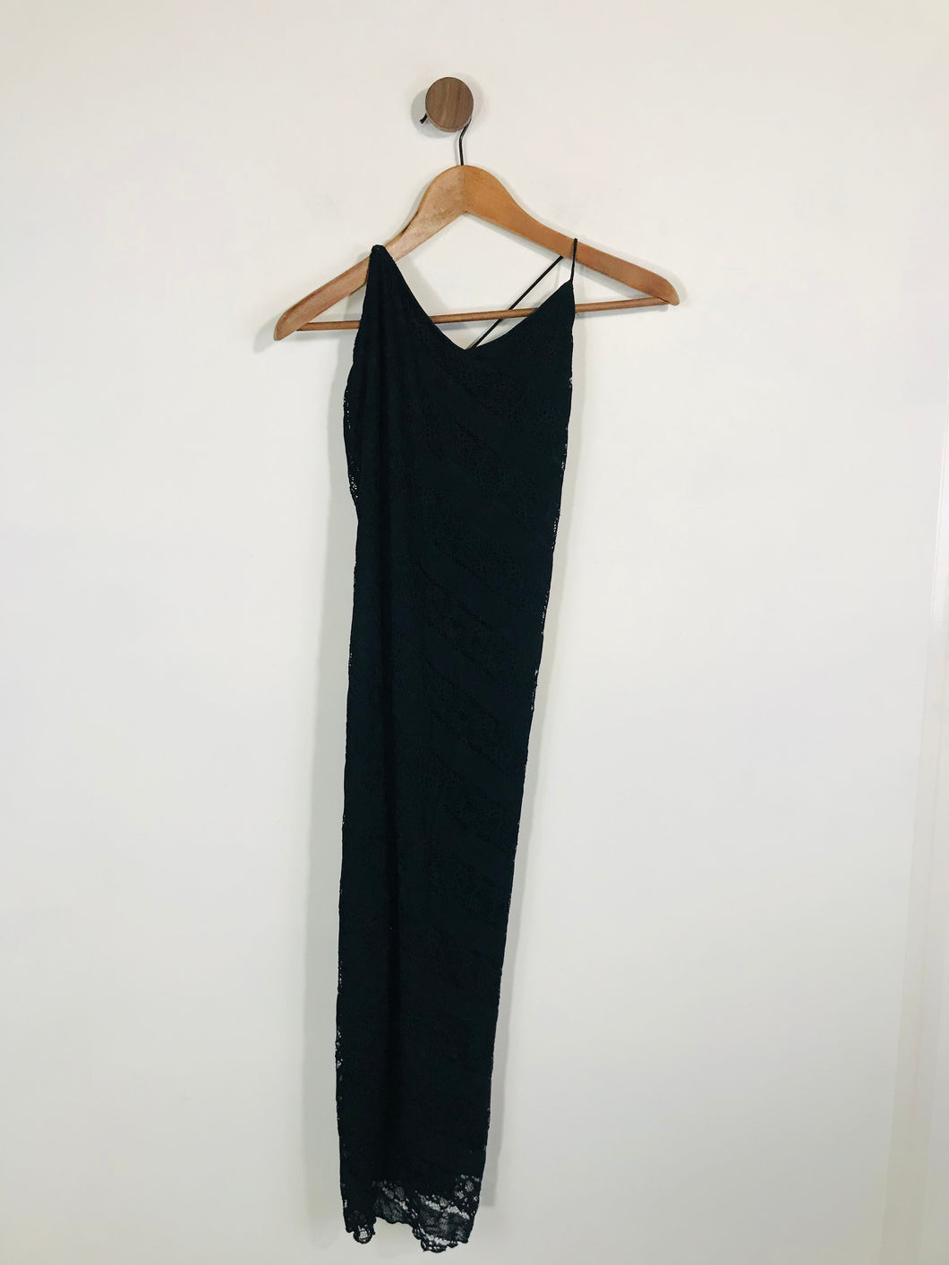 Un Deux Trois Women's Lacy Maxi Dress | EU42 UK14 | Black