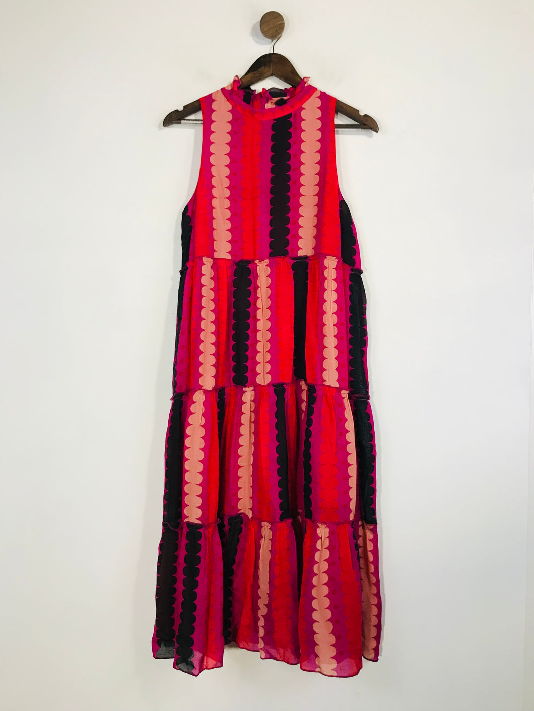 Oliphant Women's Smock Midi Dress | S UK8 | Multicoloured