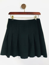 Load image into Gallery viewer, Topshop Women&#39;s Pleated Mini Skirt | UK8 | Black
