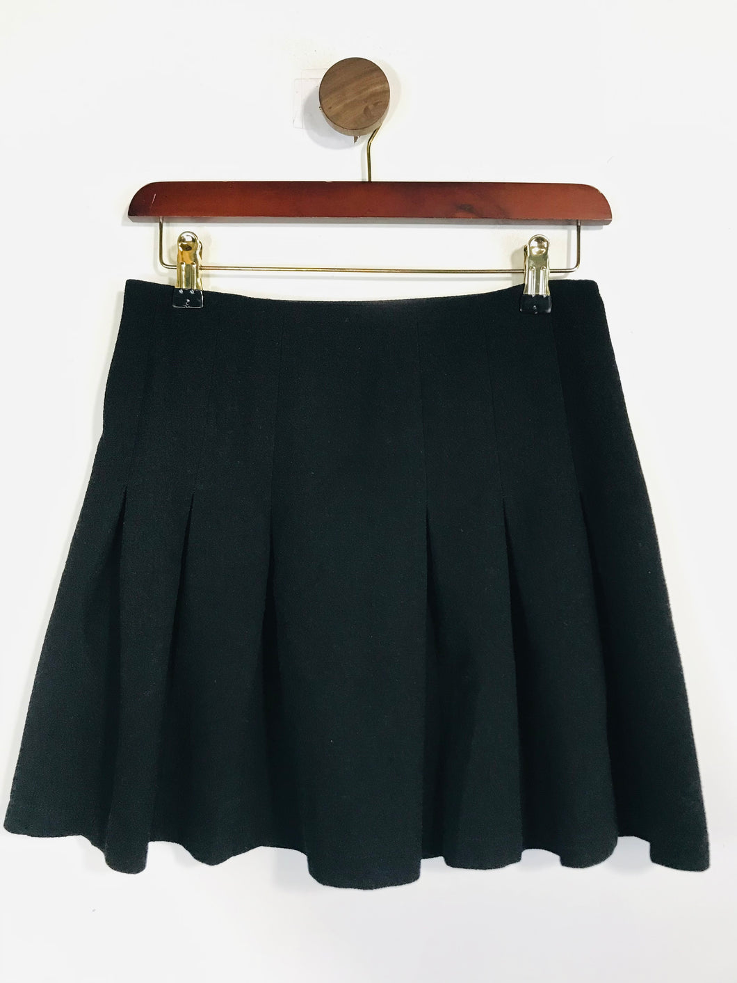 Topshop Women's Pleated Mini Skirt | UK8 | Black