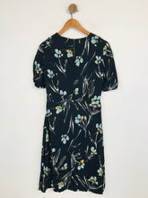 Load image into Gallery viewer, Jigsaw Women&#39;s Floral V Neck A-Line Dress | UK10 | Multicolour
