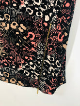 Load image into Gallery viewer, Biba Women&#39;s Leopard Print Snakeskin Shift Dress | UK18 | Multicoloured
