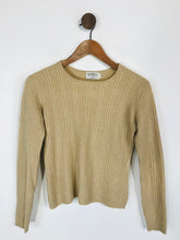 Load image into Gallery viewer, Denner Women&#39;s Cashmere Ribbed Jumper | S/M | Beige

