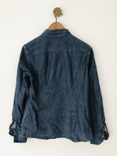 Load image into Gallery viewer, Sisley Women&#39;s Denim Long Sleeve Button-Up Shirt | M UK12 | Blue
