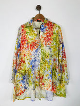Load image into Gallery viewer, Ralston Women&#39;s Floral Painters Style Button-Up Shirt NWT | S UK8 | Multicolour
