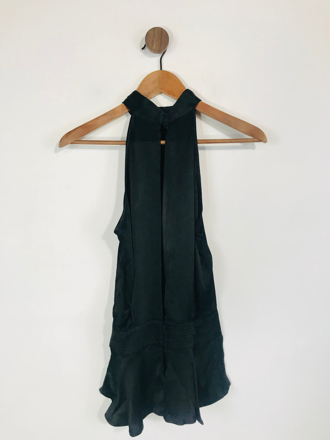 French Connection Women's Frills Mini Dress | UK10  | Black