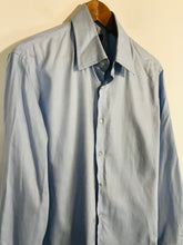 Load image into Gallery viewer, Boss Hugo Boss Men&#39;s Button-Up Shirt | 42 | Blue
