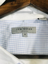 Load image into Gallery viewer, Ted Baker Men&#39;s Cotton Smart Button-Up Shirt | 6 | White
