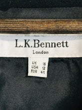 Load image into Gallery viewer, L.K. Bennett Women&#39;s Smart Bodycon Dress | UK16 | Black
