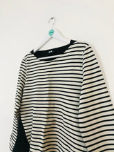 Load image into Gallery viewer, ME+EM Women’s Striped Shirt | UK14 | Black
