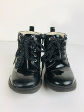 Load image into Gallery viewer, Clarks Kid&#39;s Patent Boots | EU25.5 | Black
