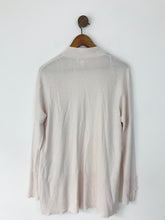 Load image into Gallery viewer, The White Company Long Knit Open Cardigan | S UK8 | Light Pink
