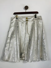 Load image into Gallery viewer, Biba Women&#39;s Jacquard A-Line Skirt NWT | UK16 | White
