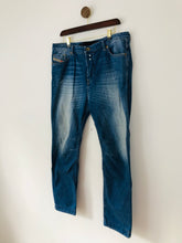 Load image into Gallery viewer, Diesel Women&#39;s Boyfriend Low Waist Slim Jeans | 32 34 UK14 | Blue

