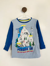 Load image into Gallery viewer, M&amp;S Kid&#39;s Pyjama Set Sports Top | 3-4 Years | Blue
