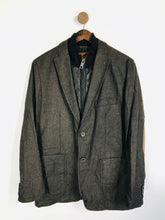 Load image into Gallery viewer, Camel Active Men&#39;s Wool Zip Blazer Jacket | L | Grey
