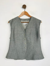 Load image into Gallery viewer, Precis Women&#39;s Waistcoat Jacket | UK14 | Grey
