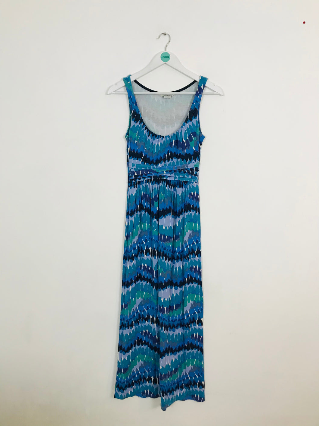 Boden Women’s Abstract Print Jersey Maxi Dress | UK6 | Blue