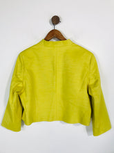 Load image into Gallery viewer, Precis Women&#39;s Crop Blazer Jacket | UK18 | Green
