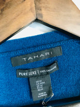 Load image into Gallery viewer, Tahari Women&#39;s Cashmere Jumper NWT | L UK14 | Blue
