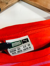 Load image into Gallery viewer, Puma Men&#39;s Striped T-Shirt | M | Orange
