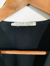 Load image into Gallery viewer, Nicole Farhi Women&#39;s Crop Smart Blazer Jacket | M UK10-12 | Black
