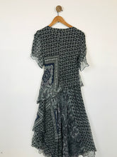 Load image into Gallery viewer, Roman Originals Women&#39;s Paisley Embellished Midi Dress | UK14 | Blue
