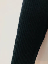 Load image into Gallery viewer, Karen Millen Women’s Cropped Zip Knit Cardigan | 4 UK8 | Black
