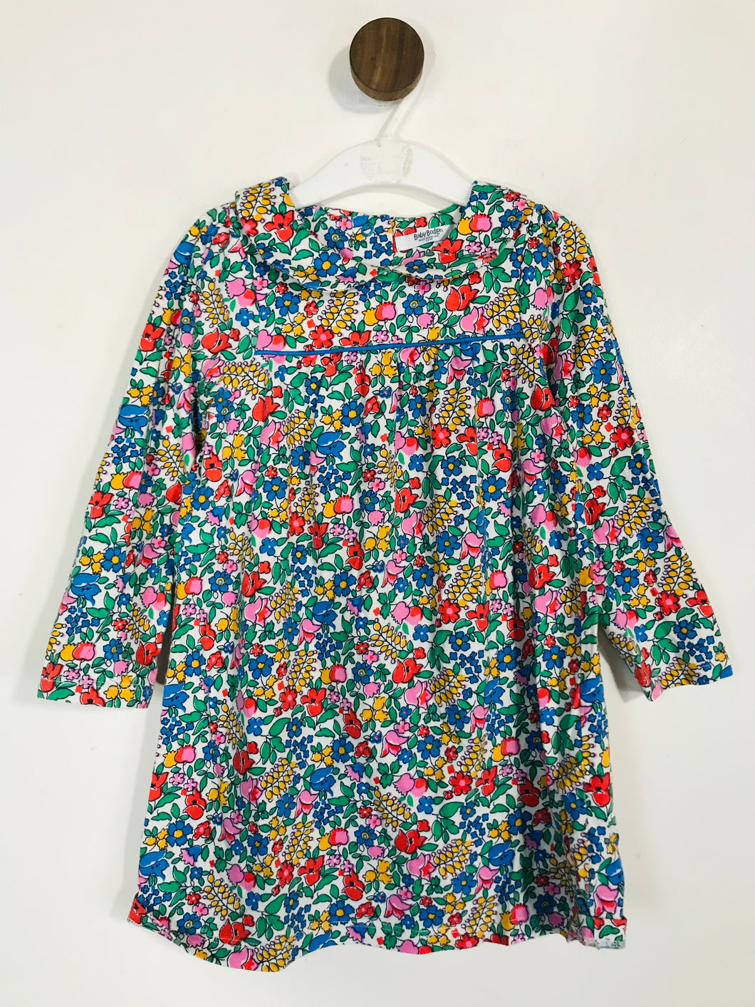 Baby Boden Kid's Floral A-Line Dress | 2-3 years | Multicoloured