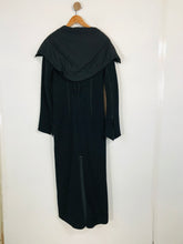 Load image into Gallery viewer, Cop Copine Women&#39;s Wool Long Overcoat Coat | EU38 UK10 | Black
