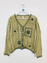 Load image into Gallery viewer, East Women’s Cottage Style Knitted Cardigan | UK 12-14 M/L | Brown
