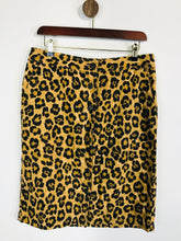 Load image into Gallery viewer, Lauren Ralph Lauren Women&#39;s Leopard Print Pencil Skirt | US8 UK12 | Brown
