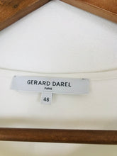 Load image into Gallery viewer, Gerard Darel Women’s Open Back Blouse | 46 UK18 | White
