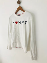 Load image into Gallery viewer, Tommy Hilfiger Women’s Sweatshirt Jumper | S | White
