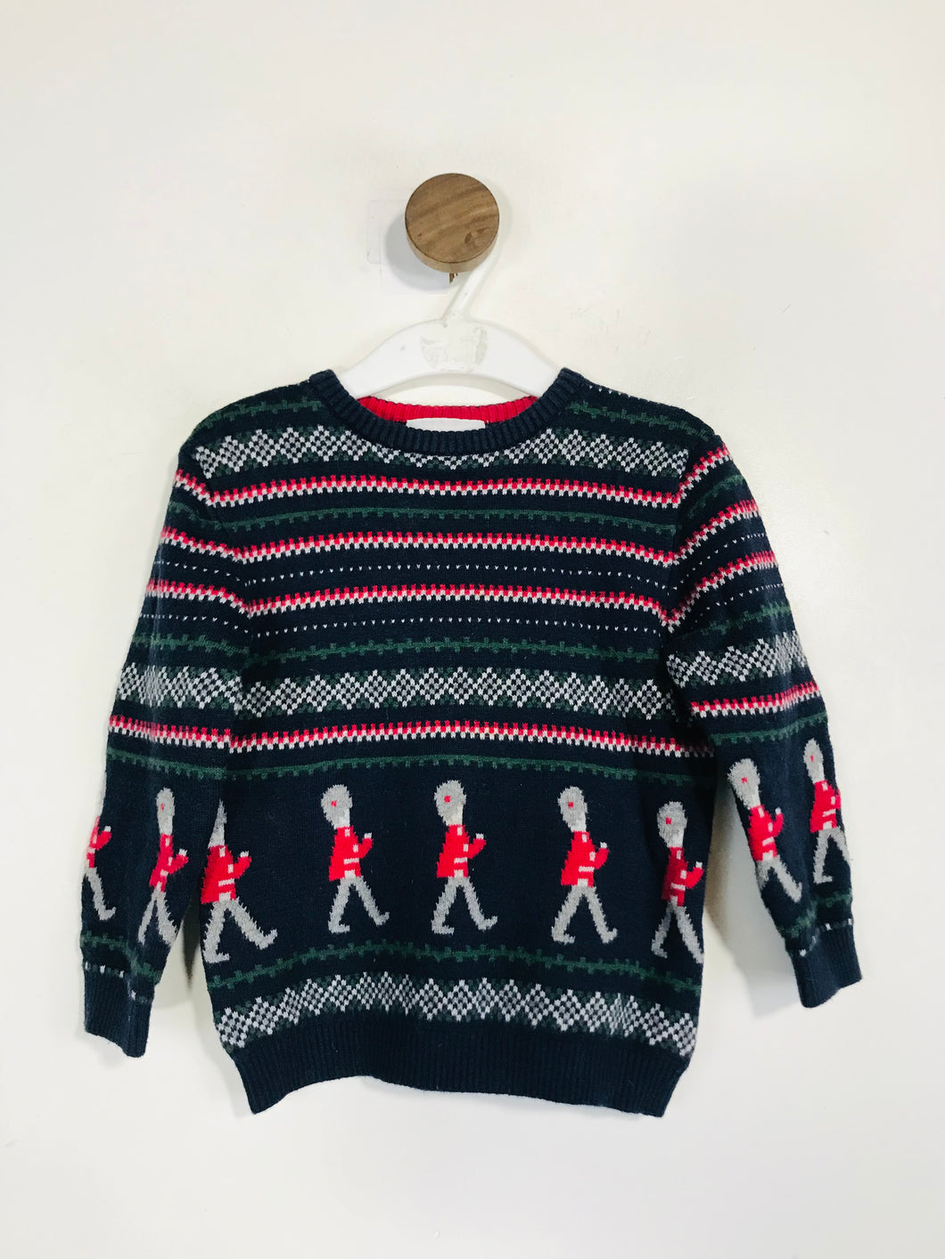 The Little White Company Kid's Cotton Striped Jumper | 2-3 Years | Multicoloured