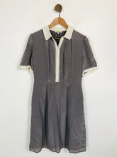 Load image into Gallery viewer, Somerset by Alice Temperley Women&#39;s Silk Vintage Mini Dress | UK12 | Purple
